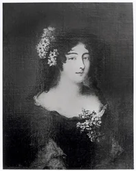 Portret van Gravin Ehrengard Melusina von der Schulenburg, Hertogin van Kendal (1667-1743)